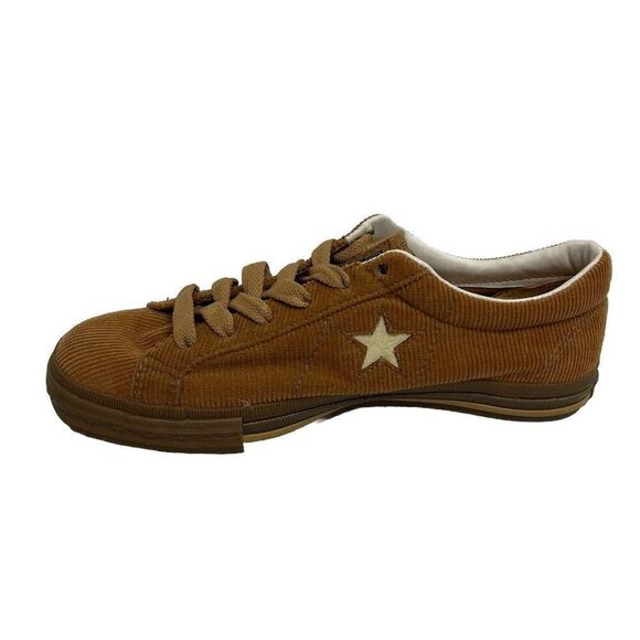 Converse All Star Chuck Taylor Low Sneakers Brown Corduroy Women's‎ 7.5/Mens 6 - Picture 1 of 11